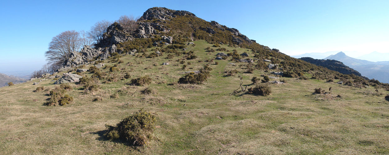 Tontorra, Ekialdeko bizkarretik