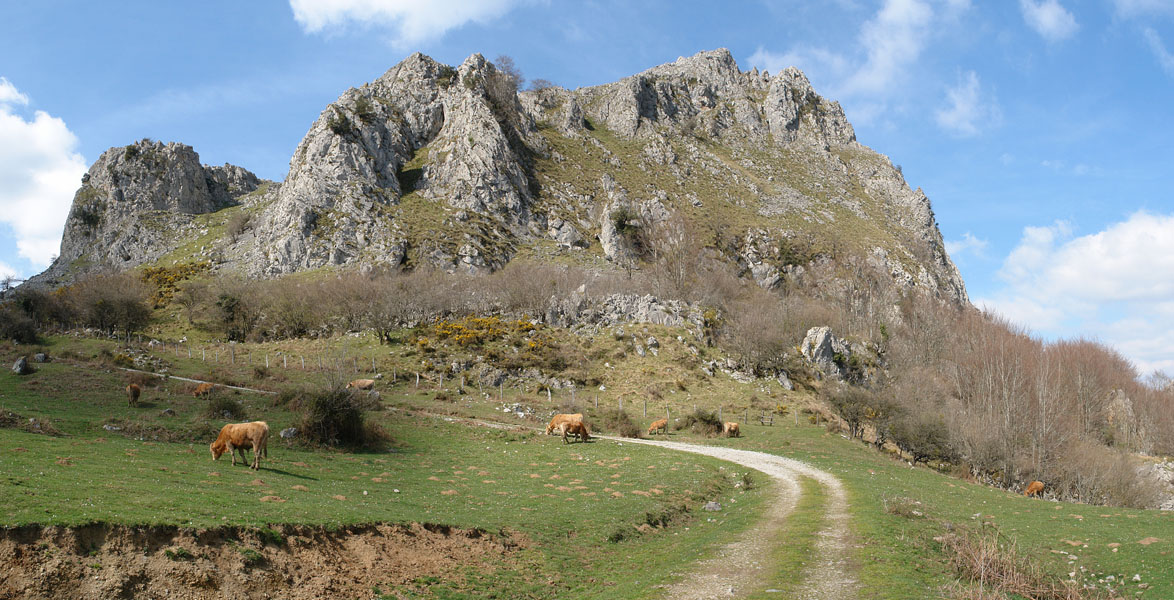 Azkarate aldeko bidetik