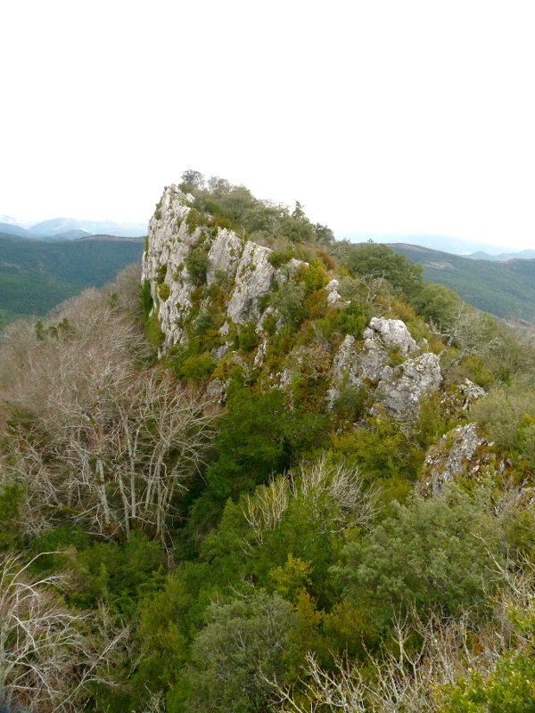 Aginagako Harriko gailurra