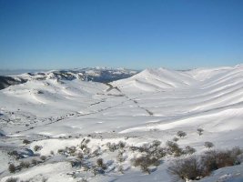 Urbiako larreak neguan