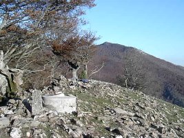 Alleko tontorra, atzekoaldean Putterri ikusten delarik