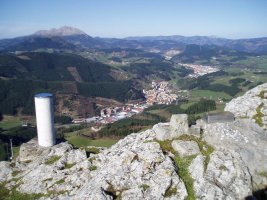 Eskoriatza eta Aretxabaleta tontorretik