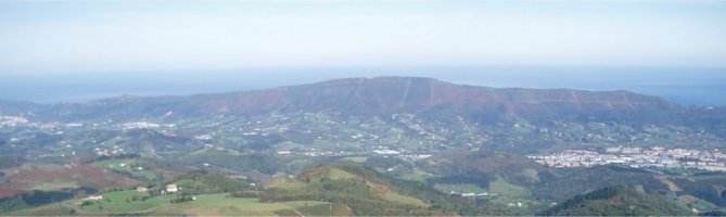 Aiako Harrietatik ikusita