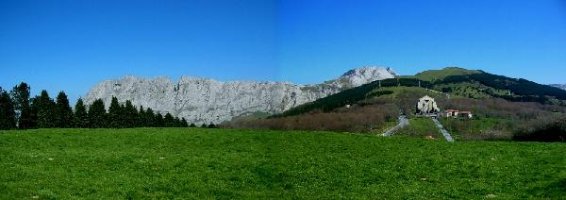 Dama de Anboto desde Saibi