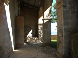 Detalle del claustro