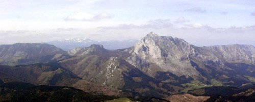 Espectacular vista desde Udalaitx