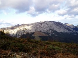 Hego-ekialdetik ikusita