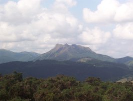 Aiako Harria Xoldokagainatik ikusia