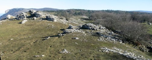 Mendebaldeko larreen ikuspegia