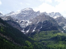 San Nicolás de Bujaruelotik ikusita, ipar-mendebaldetik