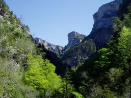 Añiscloko arroilaren ikuspegi bat