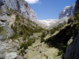 Añiscloko arroilaren goialdea