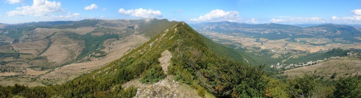 Gandorraren ikuspegi zabala ekialdetik