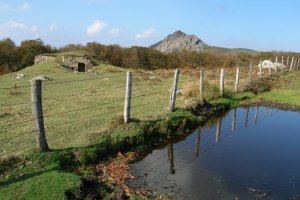 Bunkerra eta putzua ekialdeko bizkarrean