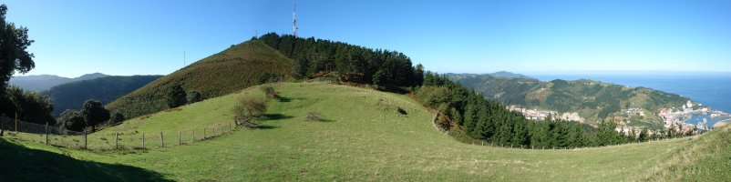 Santakrutz ermitatik ikusita