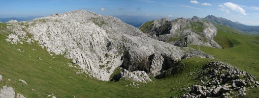 Tontorra, hegoaldeko bizkarretik