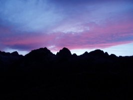 Ilunabarra Ventosa i Calvell aterpetik ikusita