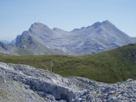 Rincón de Alano eta Peñaforca mendebaldetik ikusita, Trasveraletik