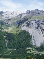 Tormosako erlaitzetik ikuspegia