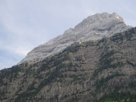 Mallo Grande Pinetako kanpinetik ikusita