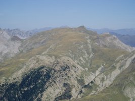 Atxarretik ikusita, hego-mendebaldetik