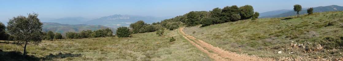 Mendebaldeko isurialdeko paisaia