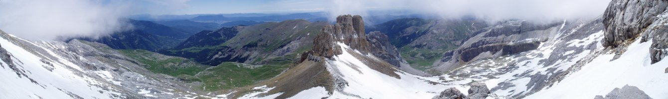 Lecherínen maldatik hegoaldera ikuspegia