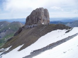 Lecheríneko mailoak ipar-ekialdetik ikusita