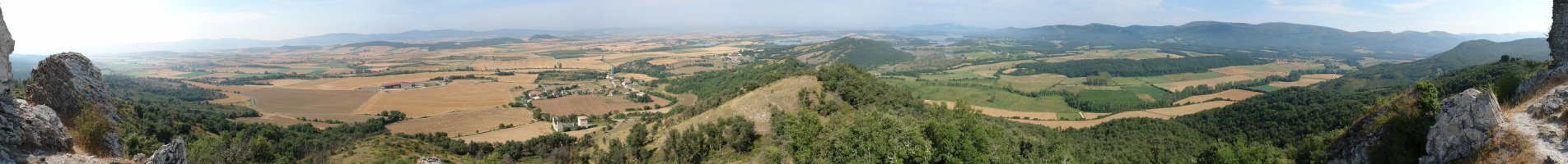 Gebarako muinoak eskaintzen duen bista