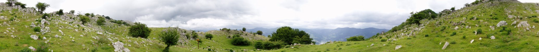 Zamaleku inguruan 360ºtako ikuspegia