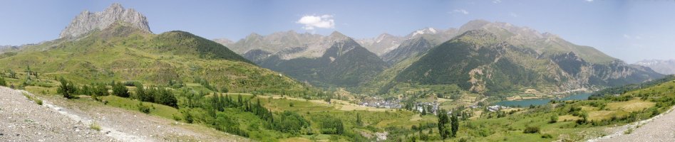 Foratata, Sallent de Gállego eta Lanuzako urtegia