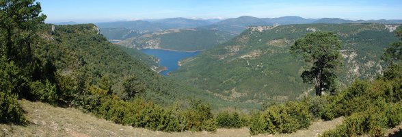 Erdiko tontorretik Iparraldera begira