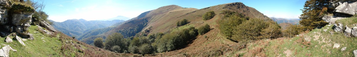 Gorramakil, Barda eta Gorostiko lepoa Alkaxuri aldetik