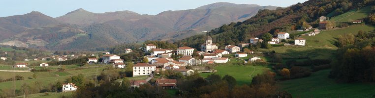 Zugarramurdi, Mendebaldetik ikusita