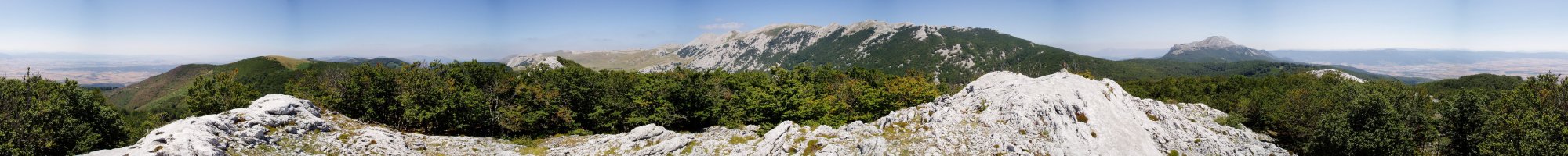 Tontorretik 360ºtako ikuspegia