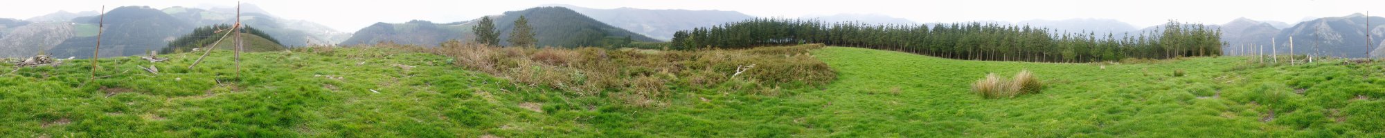 Tontorretik 360ºtako ikuspegia