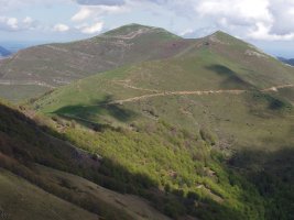 Adartza eta Mendimotxa, Aragarai aldetik ikusita