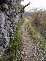 Lizarrusti eta Lareo arteko bidea