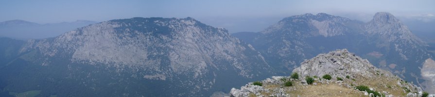 Mendebaldera ikuspegia: Gorbeia, Lekanda, Errialtabaso, Leungana eta Mugarra