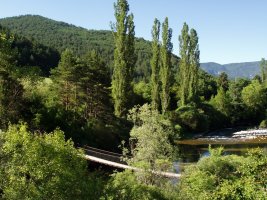 Zubi eskegia, Ugañain sakanera eramanen gaituena