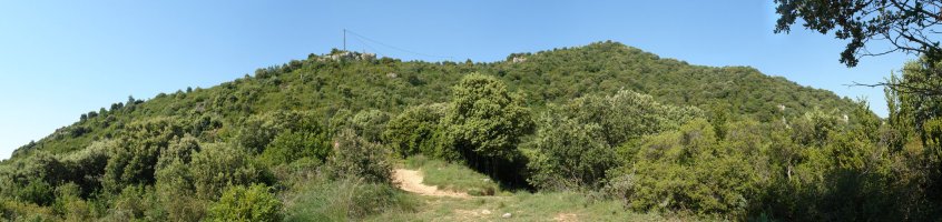 Mendiaren ikuspegia Ekialdeko bizkarretik