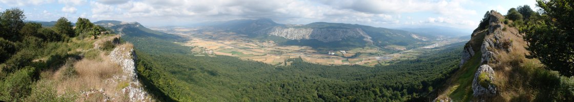 Bigate eta Mko gandorreko panoramika