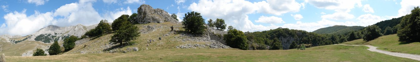 Hegoaldeko larreetatik ikusita