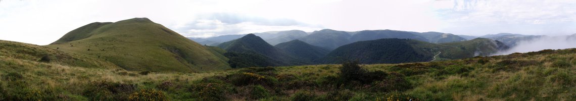 Mendizar eta Mozolo Ezkandako gailurretik
