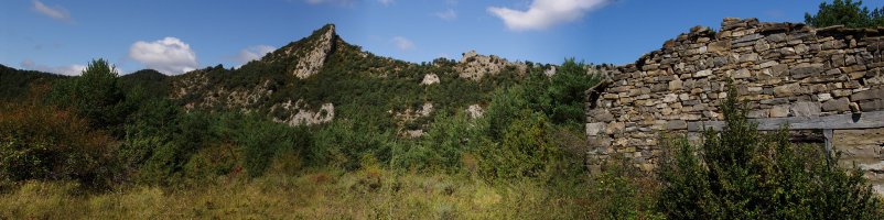 Alkoazko bordaren hondakinak