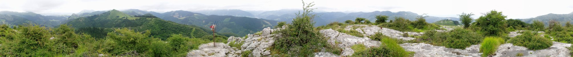 Tontorretik 360ºtako ikuspegia