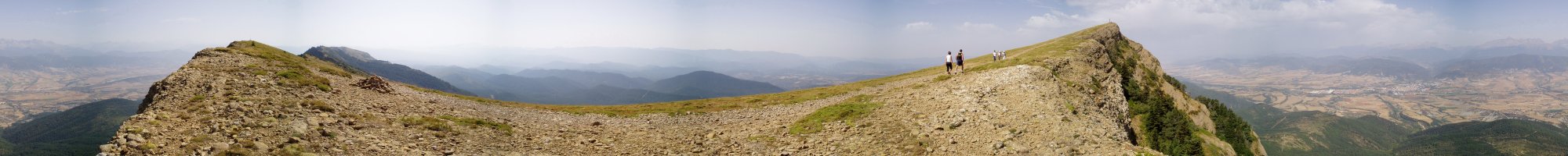 Ekialdeko gandorretik 360ºtako ikuspegia