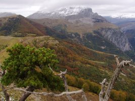 Paisaia Idoiako gailurretik iparralderantz
