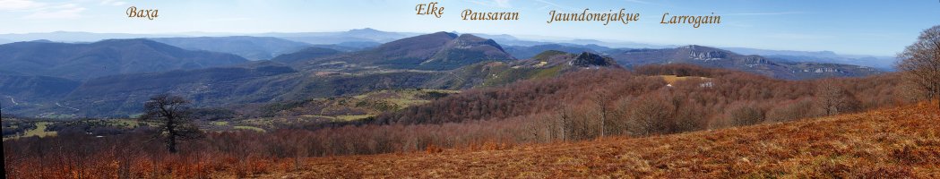 Artzeko mendiak Corona-Errazutik