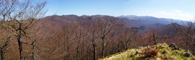 Panorama mugatua Otsartetik
